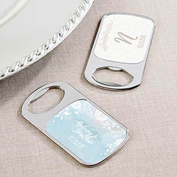 Personalized Silver Bottle Opener - Ethereal