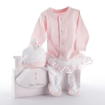 Big Dreamzzz Baby Ballerina 2-Piece Layette Set in Studio Gift Box