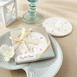"By the Shore" Sand Dollar Coaster