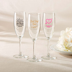 Personalized Champagne Flute – Wedding