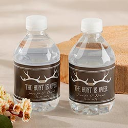 Personalized Water Bottle Labels  – The Hunt Is Over