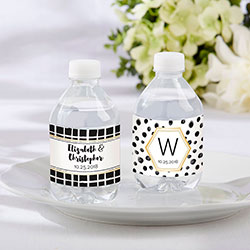 Personalized Water Bottle Labels - Modern Classic