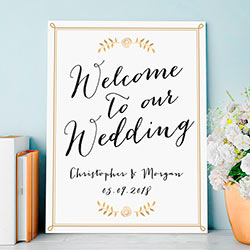 Personalized Poster (18x24) - Wedding
