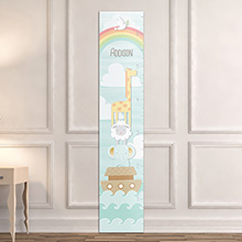 Personalized Noahs Ark Growth Chart