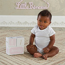My First Milestone Princess Baby Age Blocks